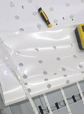 组装75寸液晶长信HS-75D3503V1W7C2B82412M-YC灯条背光铝板