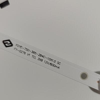 朗显50EV4K灯条FOYE-750-385-2B4C-10X1.0 SC FY-0276 V1 TCL 3X8