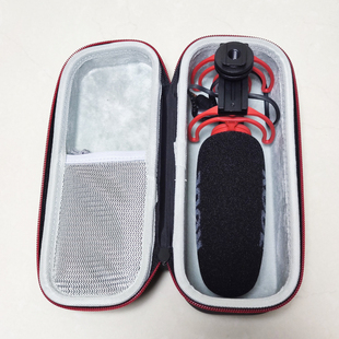 适用RODE罗德VideoMic NTG收纳盒Vlgo枪式麦克风枪型指向性话筒包