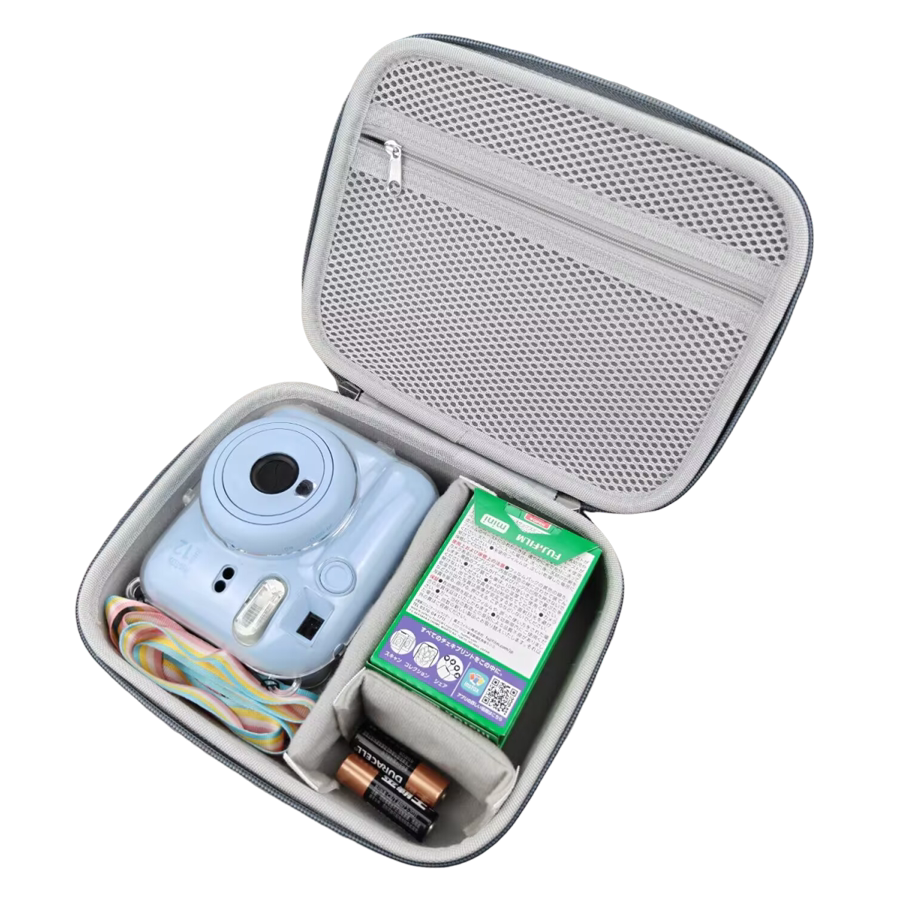 富士拍立得收纳盒包适用mini12/11/13/sq1/40/evo/90/99保护壳