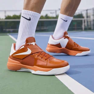 专柜正品Nike/耐克Zoom KD 4男士魔术贴减震低帮运动鞋IB3555-800
