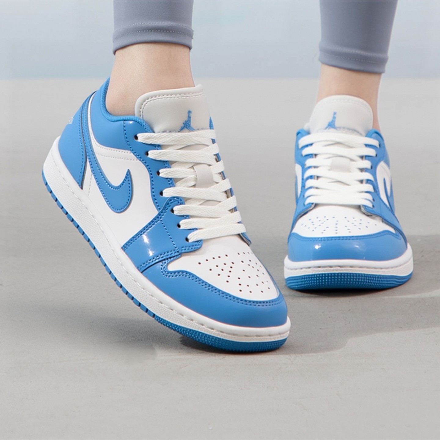 Air Jordan 1 Low AJ1 蓝色 男款 低帮休闲运动篮球鞋FZ2138-114,运动鞋new,板鞋,淘宝优惠券,粉丝福利购,淘宝优惠卷