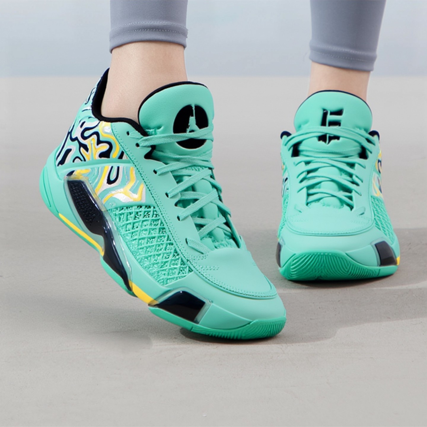 耐克Air Jordan 38 AJ38男子高帮实战复古运动篮球鞋 FN7482-100