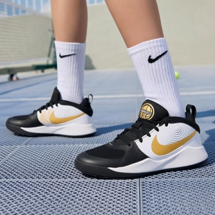 Hustle女子大童耐磨运动篮球鞋 专柜正品 耐克NIKE Team 004 AQ4224