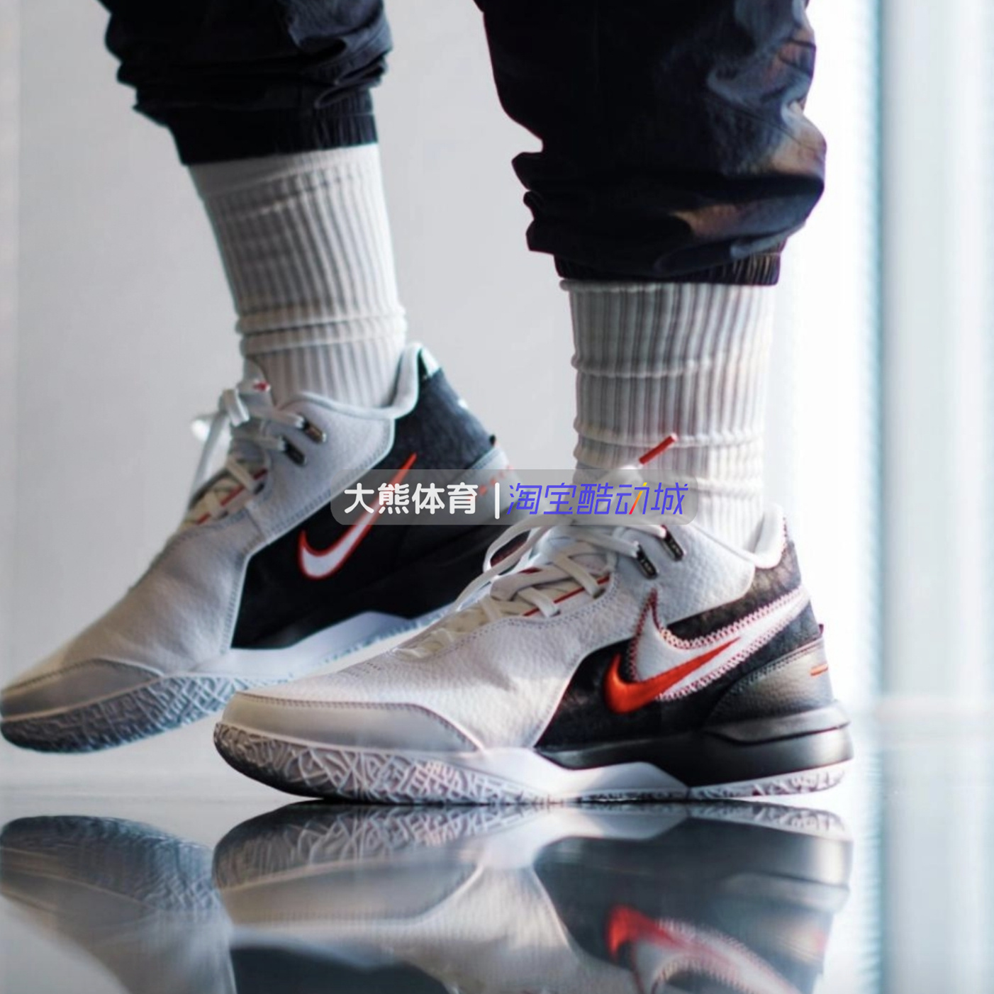 耐克男子实战缓震耐磨篮球鞋