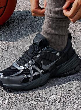 Nike耐克男鞋2025新款V2K RUN运动休闲鞋缓震跑步鞋HJ4497-001