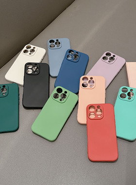 液态 硅胶 手机保护壳适用三星 Galaxy A36/A56/A16/A06/A33/A53/A22 5G/A13/A54/A34/A52/A15 防滑 小清新