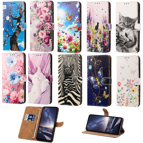 适用红米 Note13/Note 11/Note10/Note 12 Pro/Note14/14C/12C/小米 12T 水晶料彩绘 卡通手机套 保护套