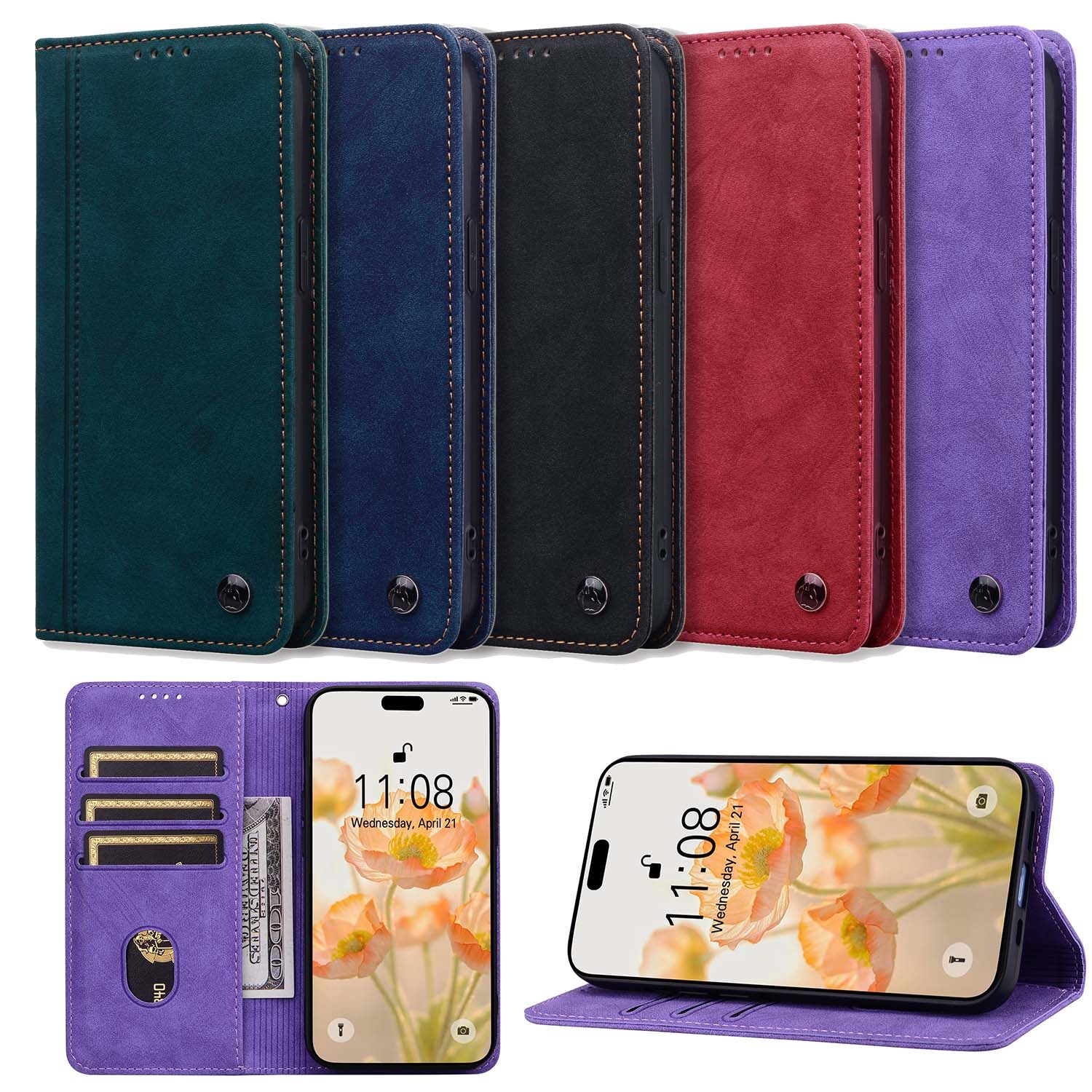 防摔商务翻盖式手机套