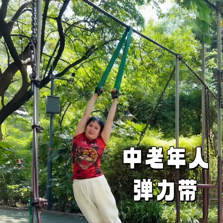弹力带阻力带力量训练中老年人专用女士健身抗阻力单杠辅助拉力带