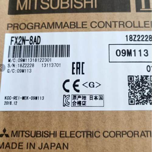 非实价议价议价PLC FX2N8通道A/D 扩展模块FX2N-8AD议价非实价议
