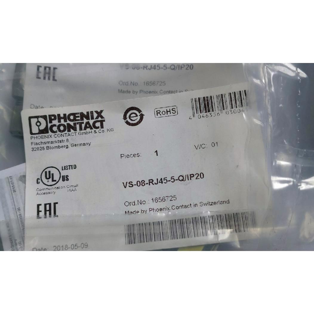 非实价议价议价全新 正品 接头 VS-08-RJ45-5-Q/IP20 订货 141701