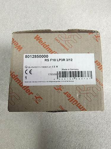 议价weidmuller 魏德米勒  RS F10 LP3R 3议价