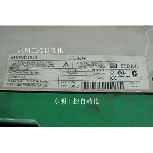 非实价议价议价M105RGB14 直流调速器 MENTORⅡ M105RGB14 37.5KW