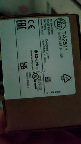 议价易福门TA2511，全新两个，便宜出售，不讲价，顺丰到付议价