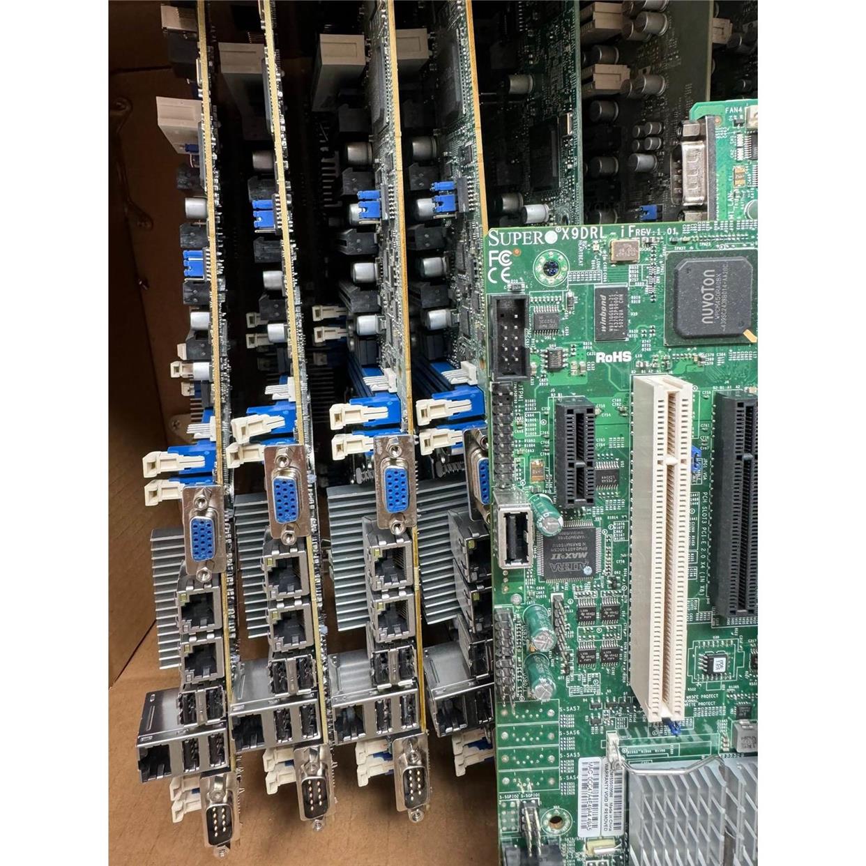 非实价议价议价议价！超微X9DRL-IF主板有20片整机拆卸实图拍摄