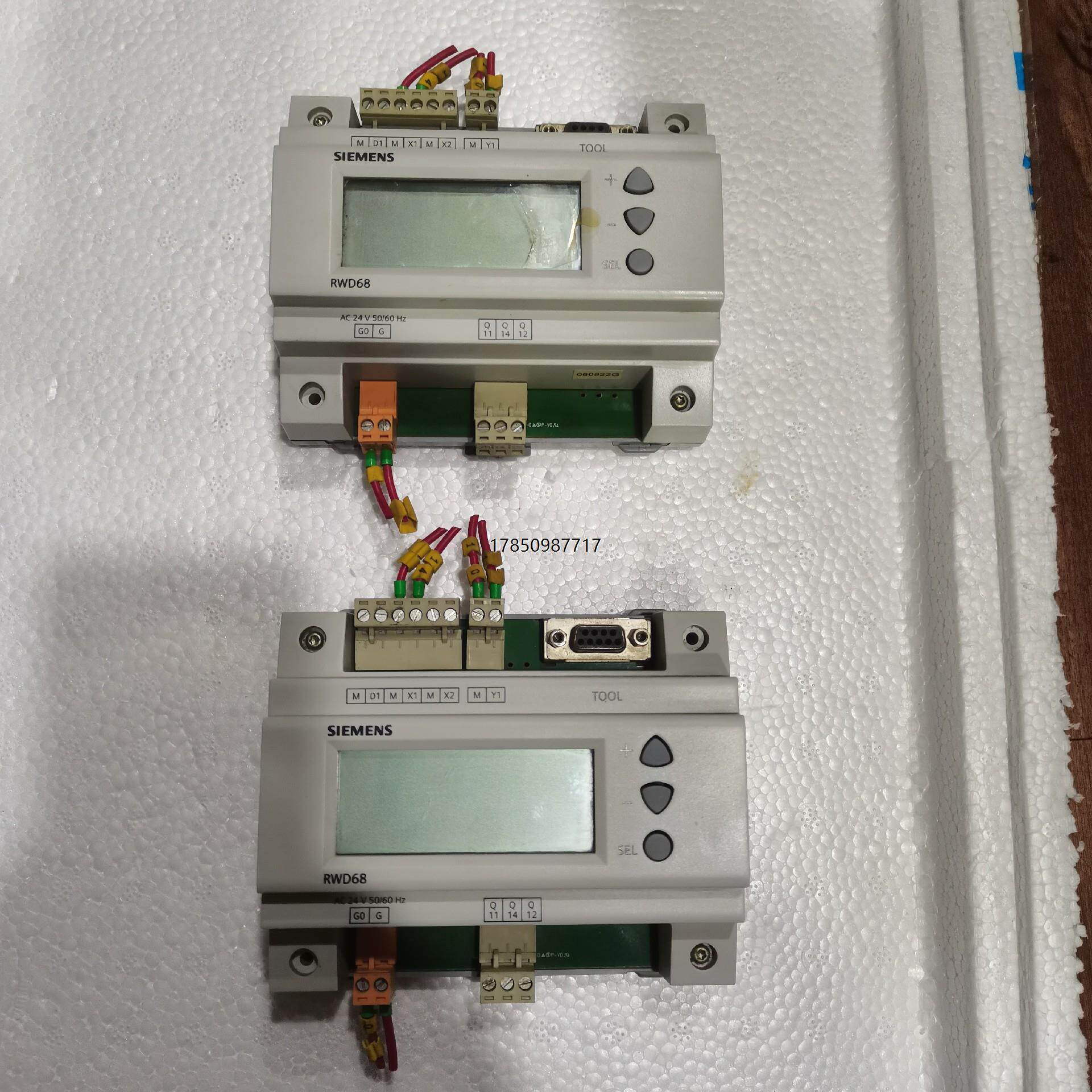 议价拆机正品西门子rwd68中文版现场通用ddc控制器温度控制器议价