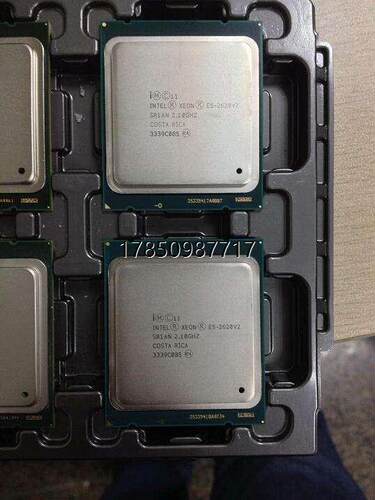 议价刚拆机的，E5-2620V2有400颗，现货需要的联系我。议价