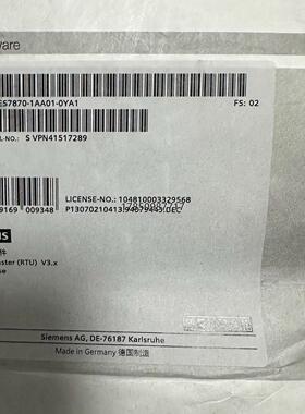 议价工程余货6ES7870-1AA01-0YA1 原装未拆封议价
