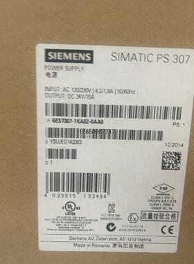 议价6ES7307-1KA02-0AA0全新原装正品仅拆封议价