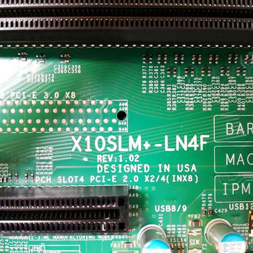 非实价议价议价SUPERMICRO/X10SLM+-LN4F 1150针四网口服务器主板