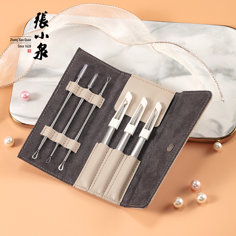 张小泉粉刺夹细胞夹去拔黑头挤