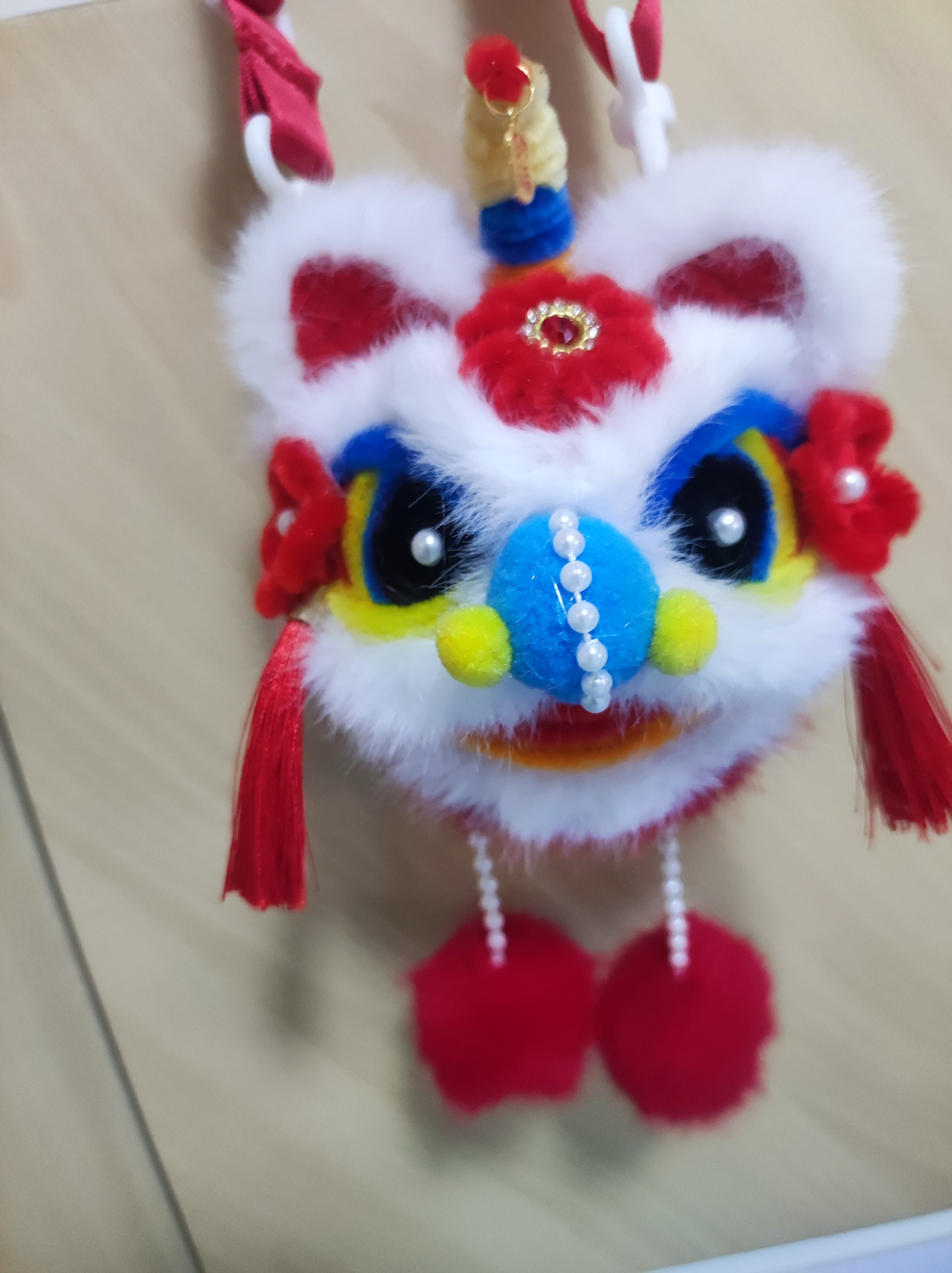 【抖音爆款】年款成品斜挎醒狮包包送小朋友礼物新年礼物