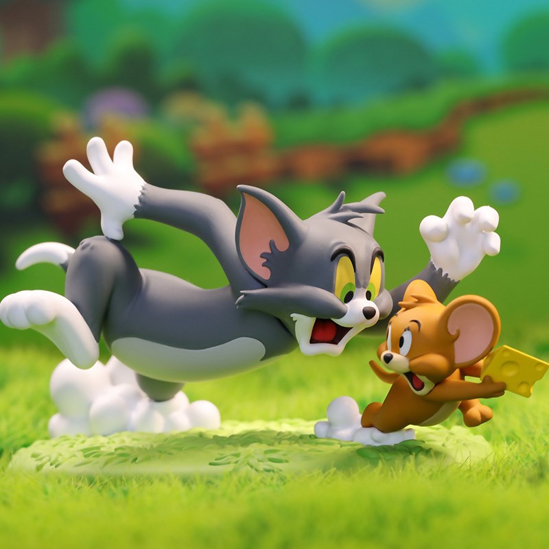 猫和老鼠盲盒TOM andJERRY日常生活杰瑞潮流玩具汤姆手办礼物摆件