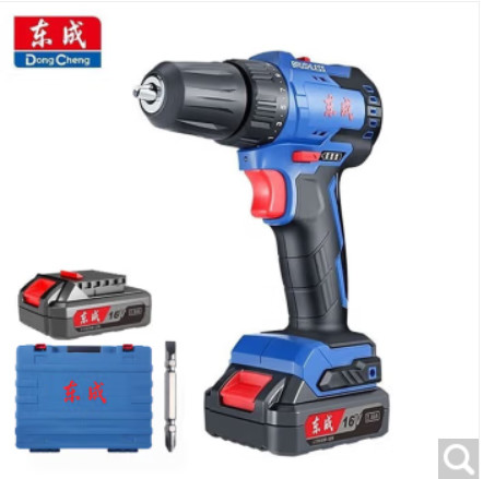 东成手钻锂电钻DCJZ24-10E 家用16V手枪钻电动DCJZ14-10E皋