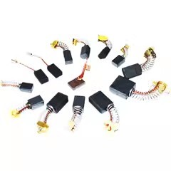 原厂角磨机碳刷03/4/5/6/8/9/10/13-100/125/150/180AB配件