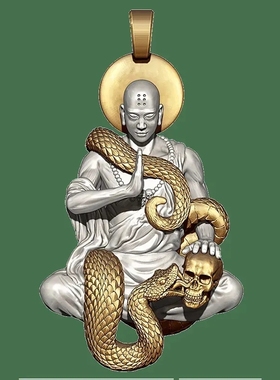 守护神蛇佛独特设计感无动于衷佛