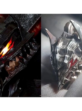 《剑风传奇》嘎子吊坠项链berserk烙印战士动漫龙头挂坠锁骨链