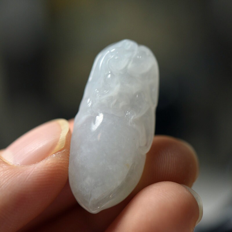 翡翠玉石福瓜小吊坠 A货貔貅福瓜雕件颈饰挂件 保真送证假一赔三