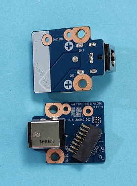 雷神911MR 机械师 T58 AMD 30款 6-71-NH5SC-D02 充电口 电源接口
