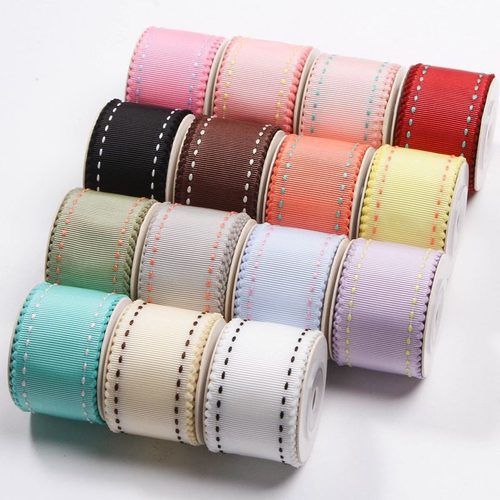 波浪织带螺纹跳点花边