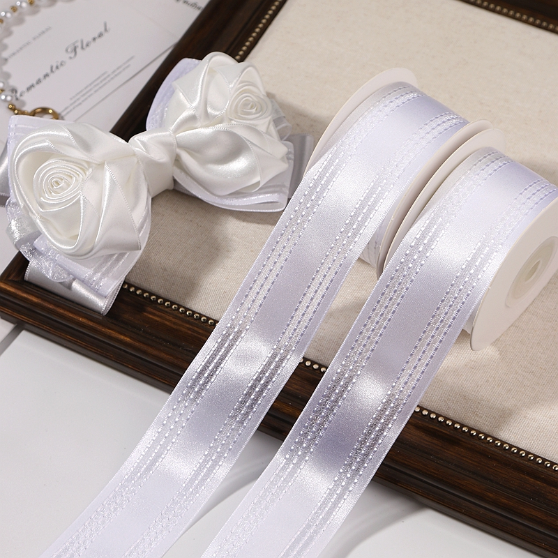 尼龙缎面多条跳线织带DIY发饰缎带丝带鞋帽婚庆装饰包装辅料带