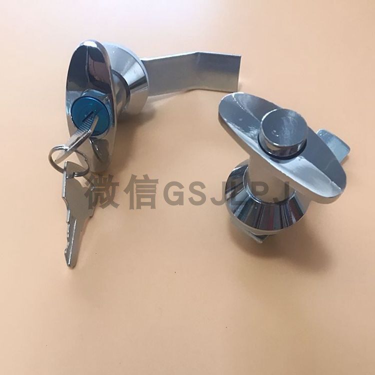 MS302-1-1电柜执手锁,锌合金执手锁,开关柜执手锁,配电柜执手锁