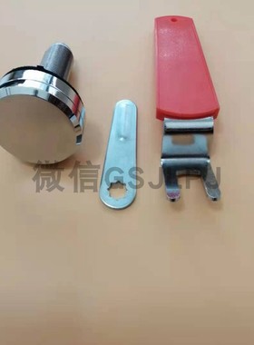 加长锁体MS812-1L MS-A-172-1L红色手柄圆头锁 机箱机柜圆柱门锁