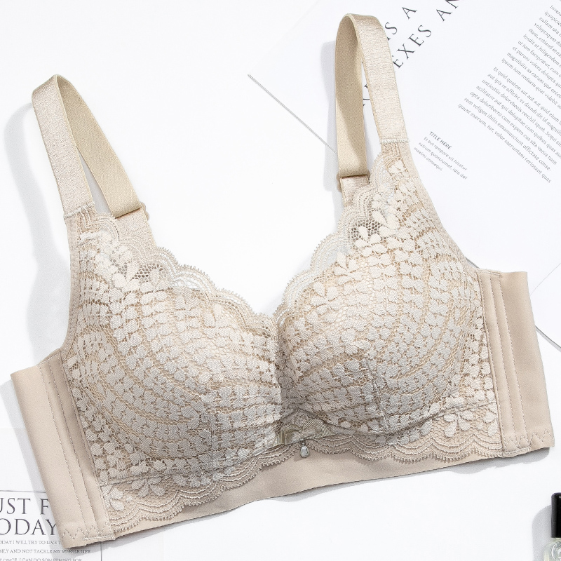 柯莲丝文胸聚拢小加厚性感收副乳