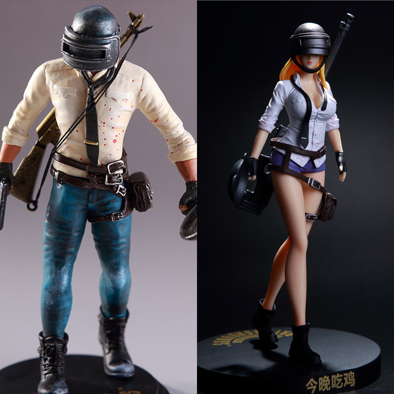 吃鸡游戏周边手办 绝地大逃杀机求生战场hottoys公仔刺激人物模型