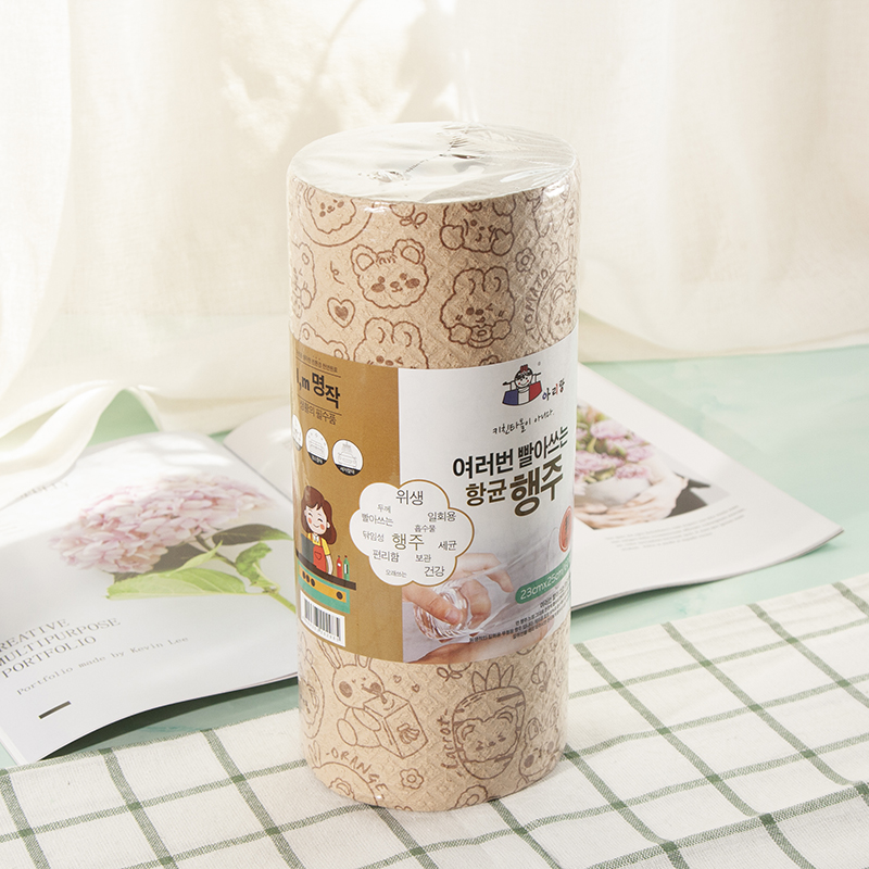 阿里郎木浆清洁抹布干湿两用洗碗