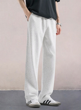2025秋季新款男士休闲裤宽松直筒运动裤时尚潮流卫裤美式百搭长裤