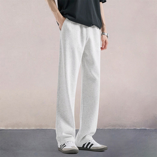 休闲裤 宽松直筒运动裤 百搭长裤 新款 美式 男士 潮流卫裤 2025秋季 时尚