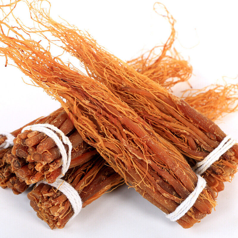 红参须人参须根250克长白山野生无糖足干正品高丽参泡酒泡茶散装