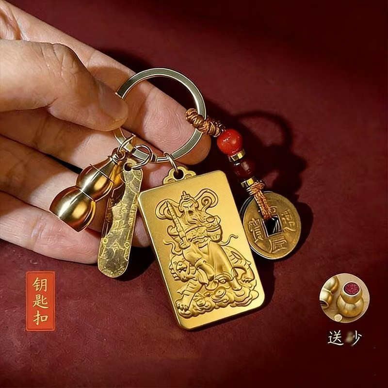 马年国风创意精致车载挂件
