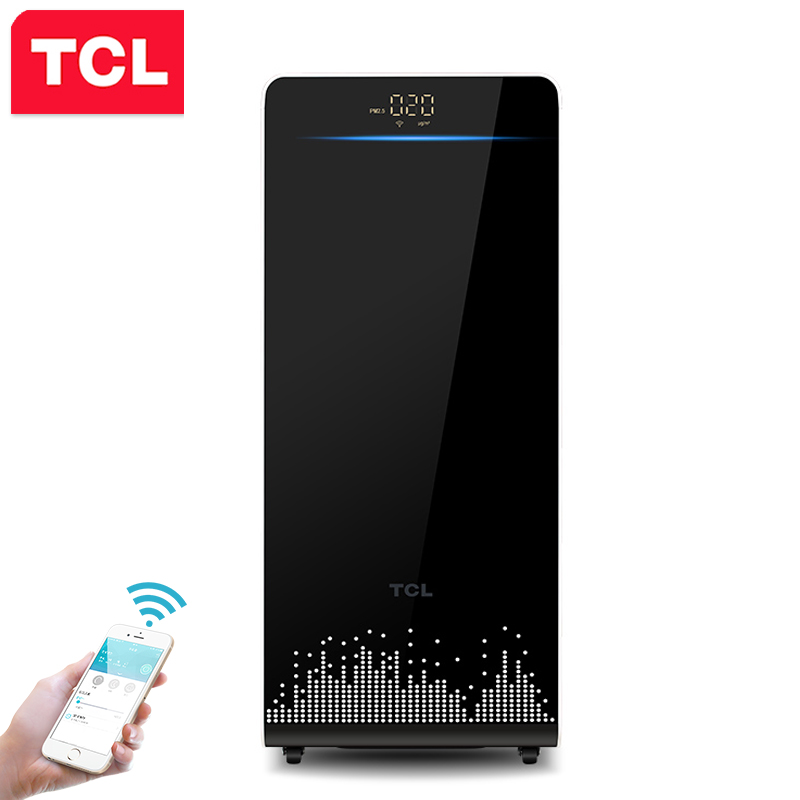 TCL 空气净化器家用除甲醛pm2.5 卧室室内氧吧除烟尘除雾霾智能