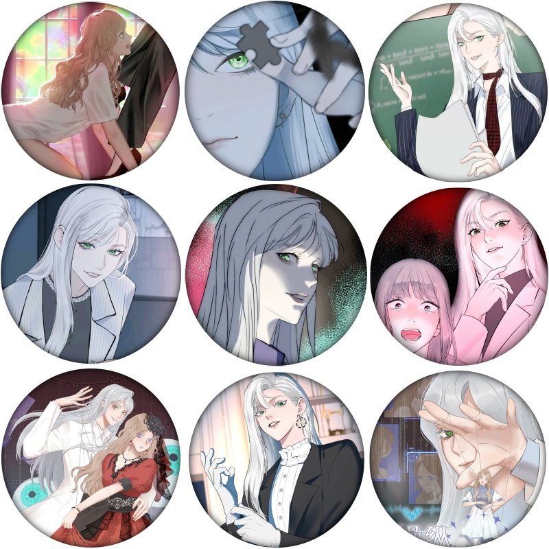 卓世雪挂件周边我心徽章动漫操纵包包二次元吧唧伊贝拉定制