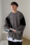 圆领男装卫衣男潮ins春秋款宽松2021新款潮D605P50，男装卫衣，星座312B-1