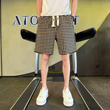 2023夏装精神小伙五分裤男青年运动短裤休闲裤D845P45，男装休闲裤，星座312B-1