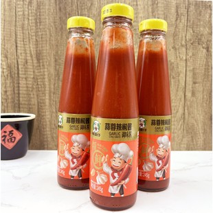 味道仔蒜蓉辣椒酱245g牛腩牛杂蘸酱蒜香辣酱微辣肠粉烧烤调味酱料